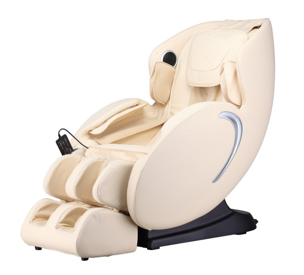 Massagesessel F5000 Zero Gravity beige mit Rollentechnik Heizung Armmassage Fußmassage Beinmassage günstig
