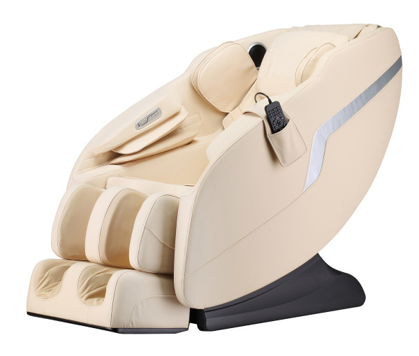 Massagesessel Konstanz Zero Gravity beige mit Rollentechnik Heizung Armmassage Fußmassage Beinmassage günstig