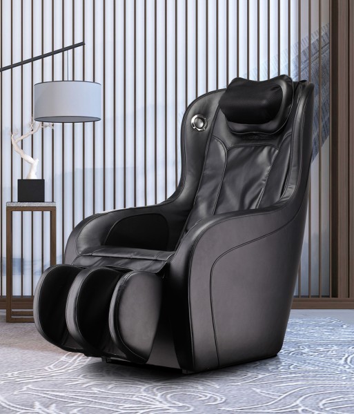 Massagesessel AMAZONAS schwarz mit Rollentechnik Heizung Beinmassage Fernsehsessel günstig