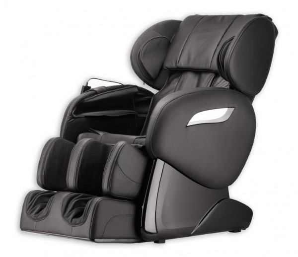 Massagesessel F2000 schwarz mit Zero Gravity Rollentechnik Heizung Fußmassage Beinmassage Armmassage günstig