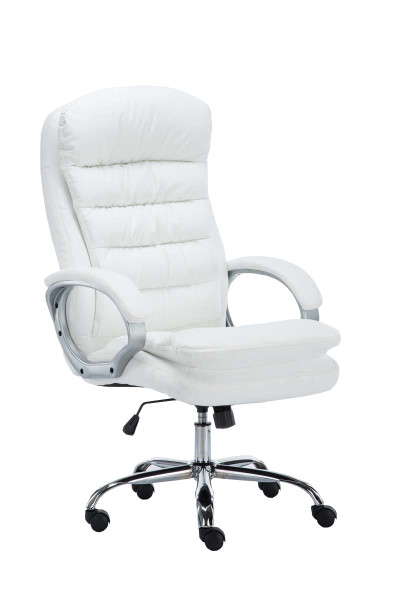 Designer artificial leather executive chair office chair Verona comfortable extra thick padding black white gray brown green red swivel chair