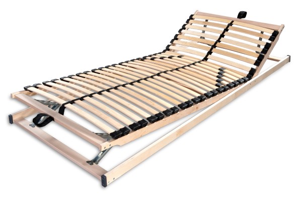 5 / 7 Zonen Lattenrost Lattenrahmen "Powerstar" 28 / 44 Federholzleisten Kopf Fußteil verstellbar oder unverstellbar