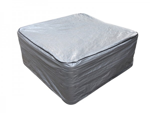 Universal Winterabdeckung Wintercover grau Abdeckung Isolierung Hülle Winter für outdoor Whirlpool Pool Gartenmöbel