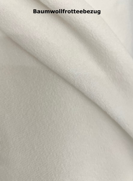 Safomed Bezug oder Baumwollfrotteebezug für Matratze Matratzenauflage Topper für Höhe 6, 7, 8, 10, 11, 12 oder 15 bis 20 cm