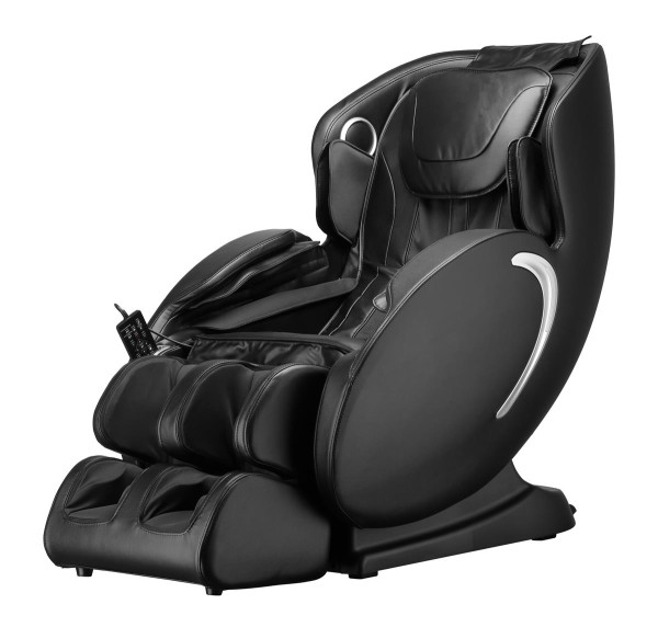 Massagesessel F5000 Zero Gravity schwarz mit Rollentechnik Heizung Armmassage Fußmassage Beinmassage günstig