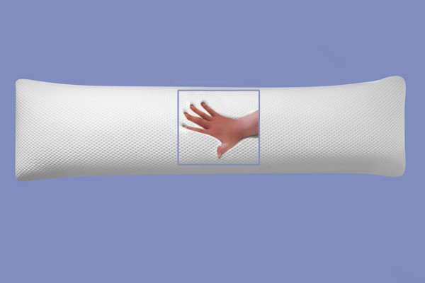 Gel / Gelschaum Seitenschläfer Kissen 150x40x16 cm Seitenschläferkissen Schwangerschaftskissen